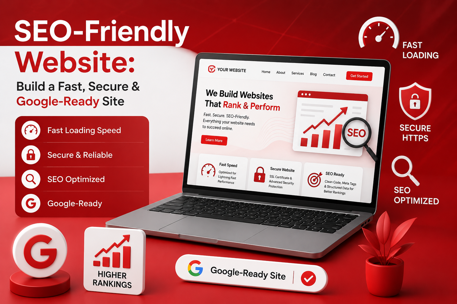 SEO-Friendly Website: Build a Fast, Secure & Google-Ready Site